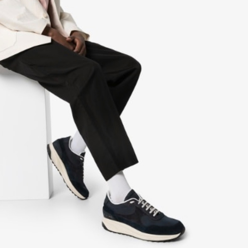 Common Projects navy track classic sneakers